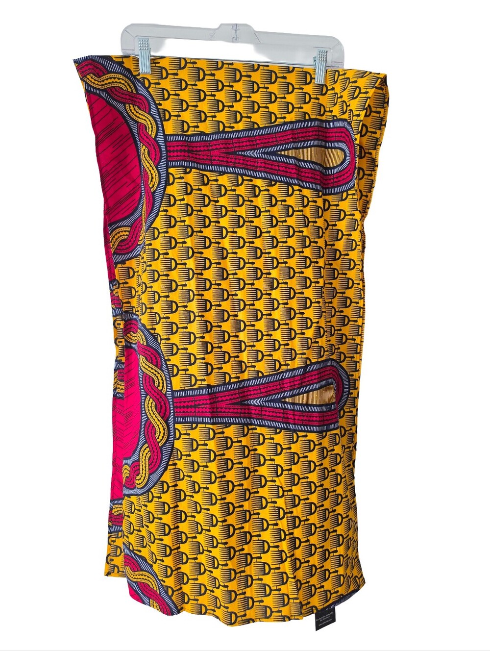 NWT Ofuure Head Wrap Large Scarf Cotton African Wax Print Ankara